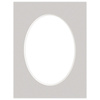 Passe partout 18x24 (13x18) OWAL SZARY - STONE - LUCA Q5304