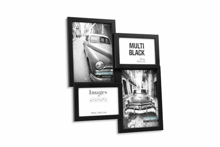 Multirama MULTI BLACK 44 ramka na 4 zdjęcia