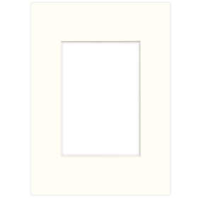 Passe partout 15x21 (9x13) LUCA Q5104 OFF WHITE - BIAŁY