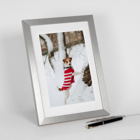 Ramka srebrna HEN S 21x29,7 cm