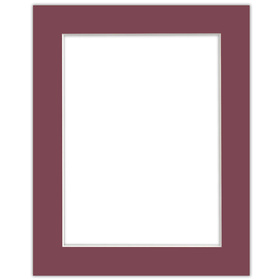 Passe partout 24x30 (18x24) CZERWONE WINE - LUCA Q5707
