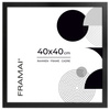 Ramka czarna HEN 2 40x40 cm