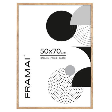 FDM – Galeria 2001 | Zestaw eleganckich ramek ściennych (brązowe, 168 × 72 cm)