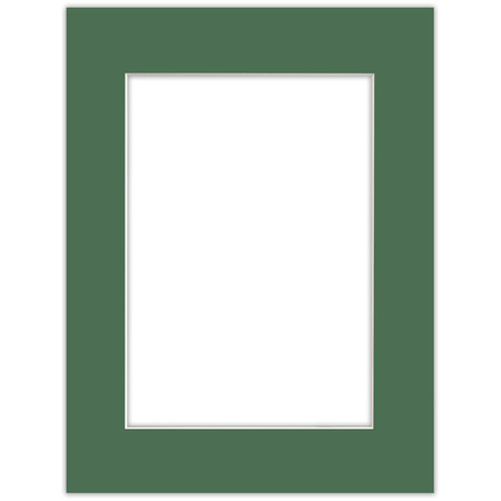 Passe partout 30x40 (20x30) ZIELONE MALACHITE - LUCA Q5506