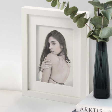 Ramka przestrzenna EXPO 3D Biała 13x18 cm (9x13cm)