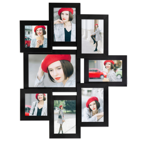 Multirama na 8 zdjęć MULTI HEN 2 ramka na zdjęcia czarna