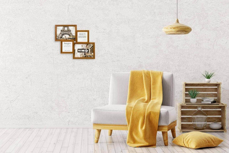 Multirama MULTI BROWN 43 ramka na 4 zdjęcia