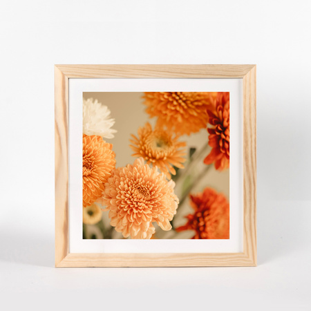 Ramka z drewna surowego RAW 20x20 cm