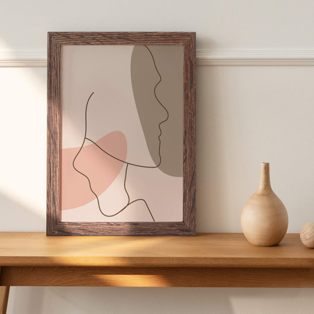 Ramka brązowa FDM 6 13x18 cm