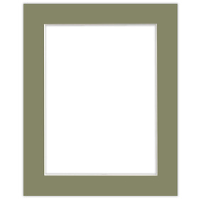 Passe partout 24x30 (18x24) ZIELONE EVERGREEN - LUCA Q5504