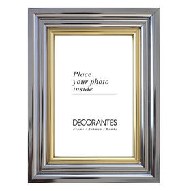 Ramka srebrno-złota A5 13x18 cm