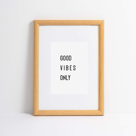 Ramka drewniana EKO 0N 9x13 cm