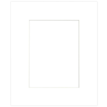 Passe partout 50x60 (30x40) - BIAŁY SUPER WHITE LUCA Q5101