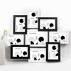 Multirama na 9 zdjęć MULTI HEN 1-2 ramka na zdjęcia w kolorze czarno-białym