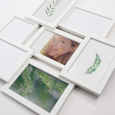 Multirama MULTI WHITE 72 ramka na 7 zdjęć