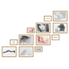Zestaw naturanych ramek na 12 zdjęć PINIA 00 GF0032 R
