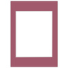 Passe partout 50x70 (40x50) CZERWONE RAPSBERRY - LUCA Q5704