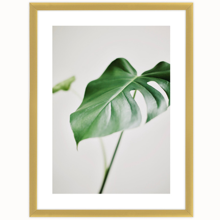 Ramka aluminiowa złota QAL 18x24 cm