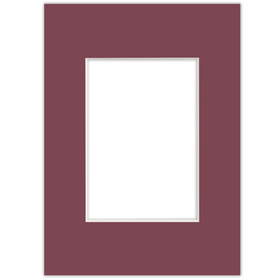 Passe partout 15x21 (9x13) CZERWONE WINE - LUCA Q5707