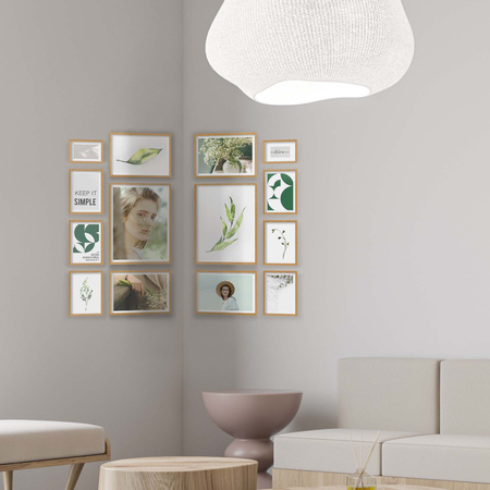 Zestaw naturanych ramek na 14 zdjęć PINIA 00 GF0041