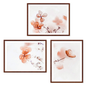 Zestaw brązowych ramek na 3 zdjęć PINIA 3 GF0013