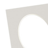 Passe partout 15x21 (10x15) OWAL SZARY FOG LUCA Q5303