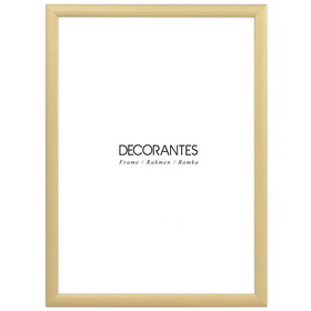 Ramka aluminiowa złota QAL 15x21 cm