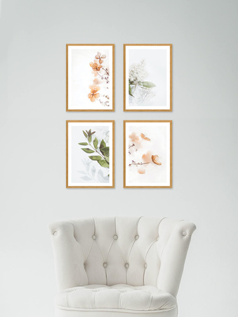 Zestaw naturanych ramek na 4 zdjęcia PINIA 00 GF0016