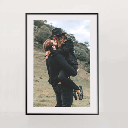 Pakiet 2 szt czarnych ramek aluminiowych ROYALL 40x60 cm