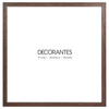 Ramka na zdjęcia 30x30 cm w brązowym kolorze FDM 6 kwadratowa 