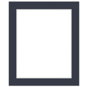 Passe partout 50x60 (40x50) GRANATOWE NAVY - LUCA Q5403