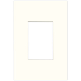 Passe partout 20x30 (10X15) LUCA Q5104 OFF WHITE - BIAŁY