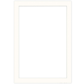 Passe partout 70x100 (60x90) - BIAŁY CHALK - LUCA Q5103