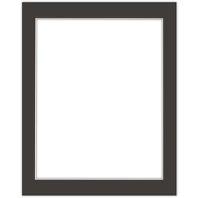 Passe partout 28x35 (24x30) CZARNE BLACK LUCA Q5801