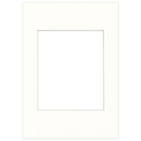 Passe partout 70x100 (50x60) LUCA Q5102 SNOW WHITE BIAŁY