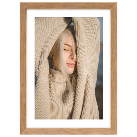 Zestaw jasnobrązowych ramek na 14 zdjęć PINIA 00 GF0001