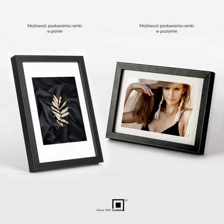 Pakiet 5 szt. czarnych ramek FDM 2 13x18 cm