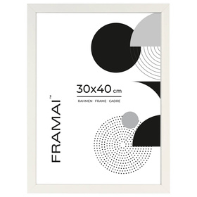 Ramka biała HEN 1 30x40 cm