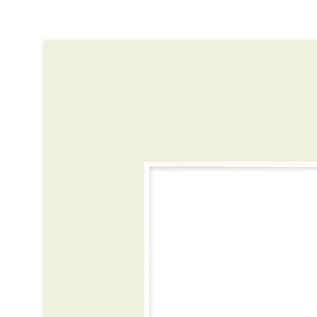 Passe partout 20x30 (10x15) ZIELONE MINT - LUCA Q5501