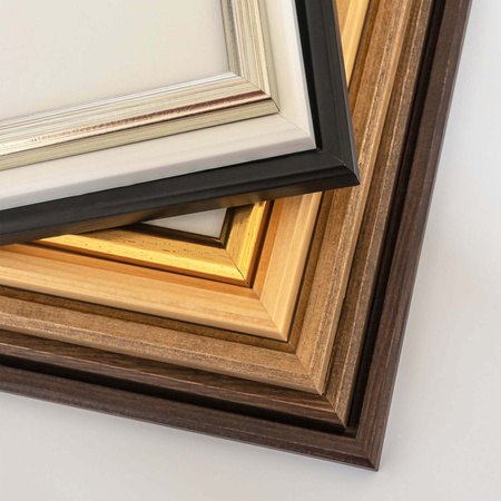 Ramka drewniana DRWA 1 15x15 cm kwadrat