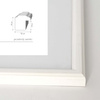Pakiet białych ramek drewnianych 5 szt. DRWA 1 PAK 21x30 cm