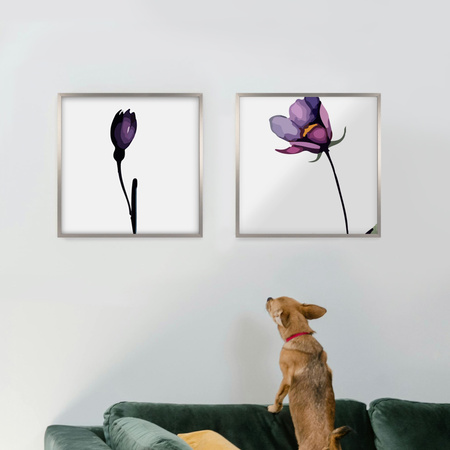 Ramka srebrna 50x50 cm KEA S