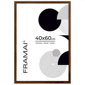 Ramka brązowa HEN 4 40x60 cm