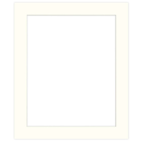 Passe partout 50x60 (40x50) LUCA Q5104 OFF WHITE - BIAŁY