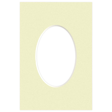 Passe partout 10x15 (6x9)  OWAL ZIELONE PISTACJOWE - LUCA Q5502