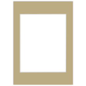 Passe partout 50x70 (40x50) BEŻOWE TABAC - LUCA Q5209
