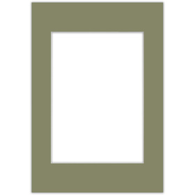 Passe partout 70x100 (50x70) ZIELONE EVERGREEN - LUCA Q5504