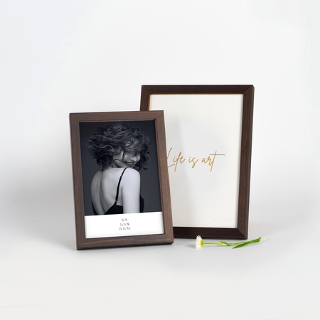 Pakiet ramek drewnianych 5 szt. PINIA 4 10x15 cm