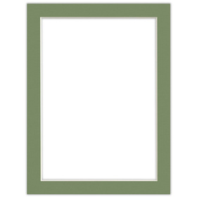 Passe partout 18x24 (15x21) ZIELONE FOREST - LUCA Q5505