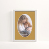 Passe partout 13x18 (10x15) OWAL ZIELONE MINT - LUCA Q5501